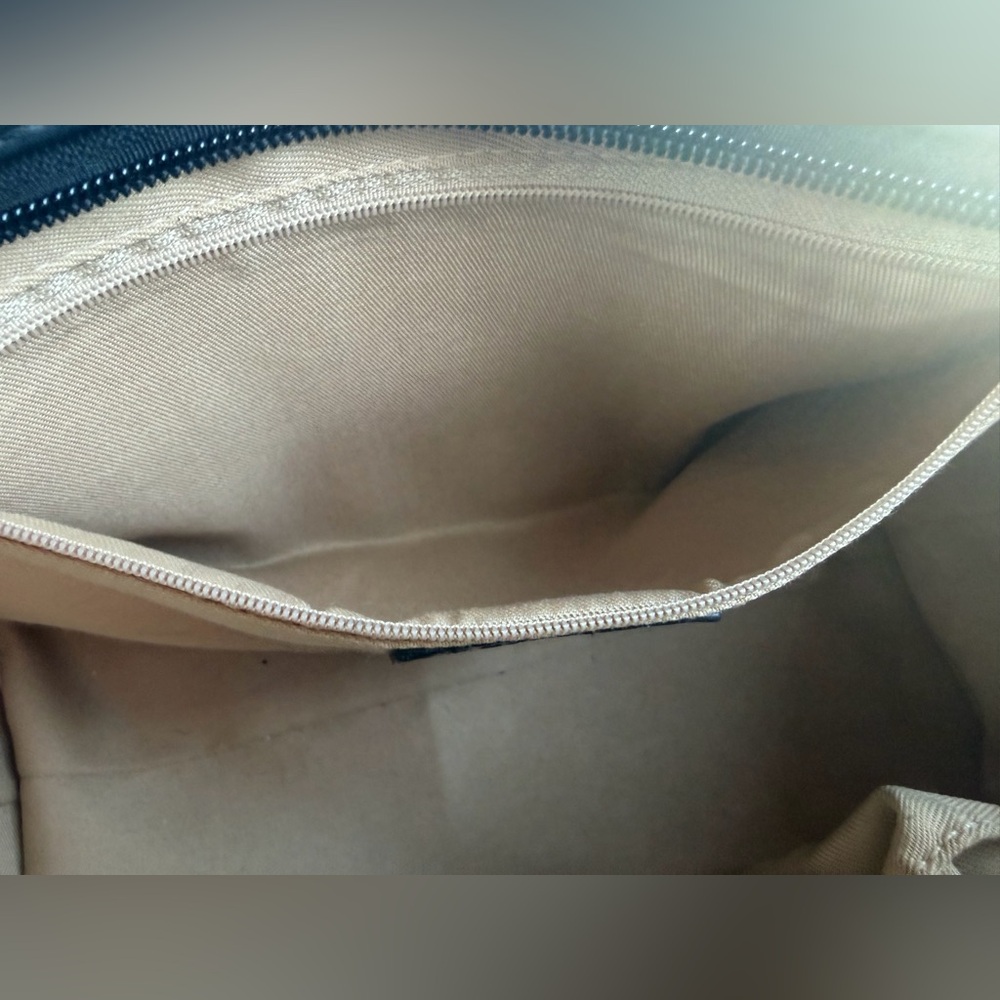 Burberry of London Vintage Nova Check Beige Black canvas Plaid Tote bag purse - Picture 9 of 14